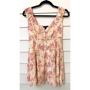 Forever 21 floral sun-dress, size S